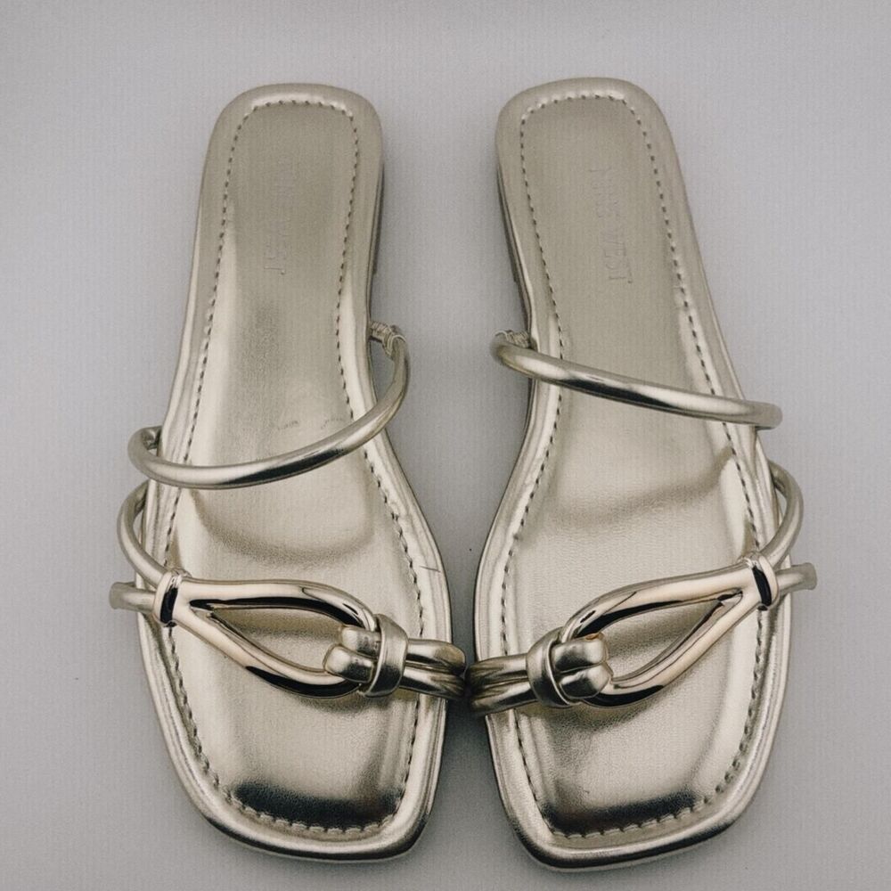 Nine-west Women's Gold Sandals